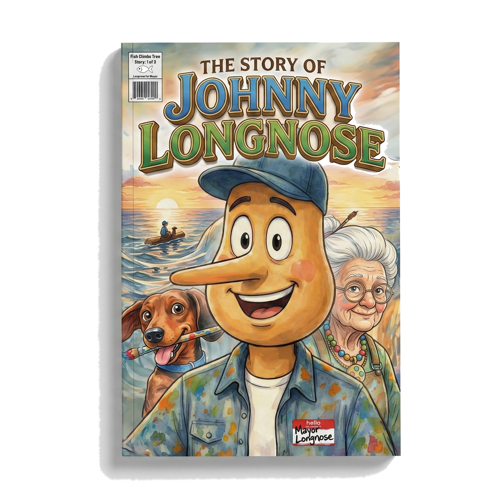 Longnose Comic Book