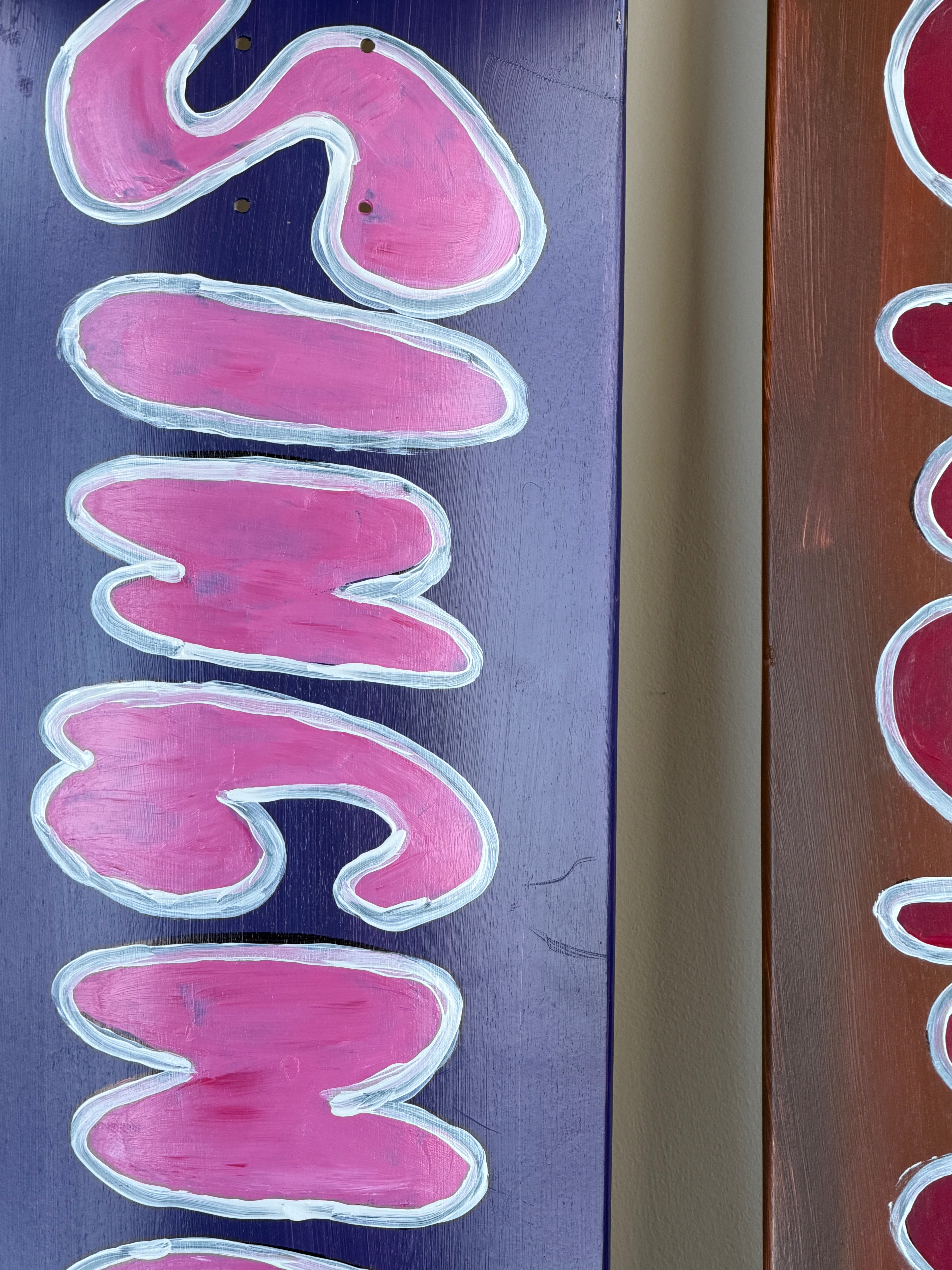 Longnose Skateboard Set (2 in 1) (Painting) - Close Up