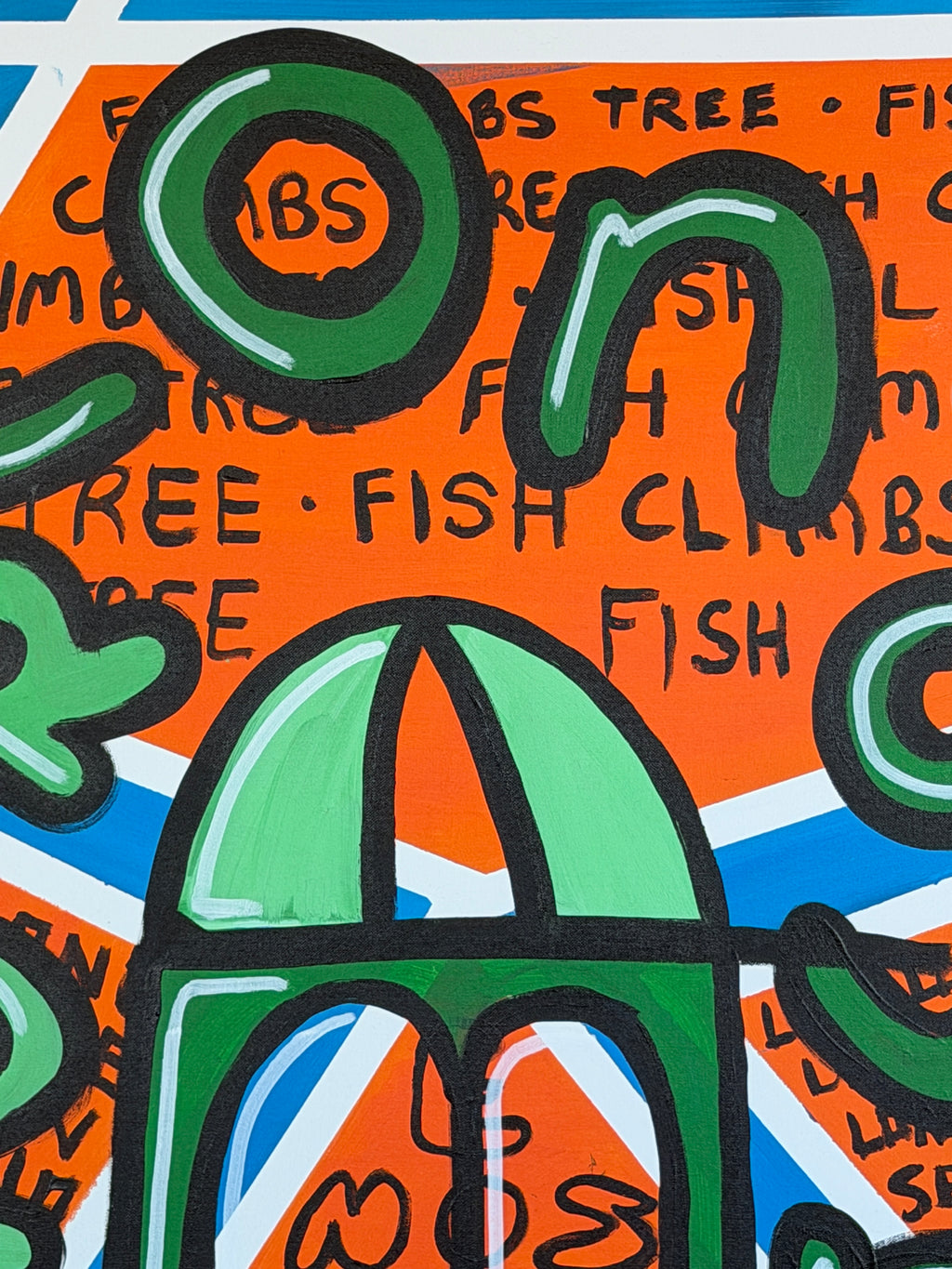 Mayor Longnose (Painting) - Close Up