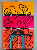 Fish Climbs Tree (Popsicle Edition) (Painting)