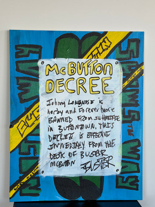 Buster McButton's Decree (Painting)