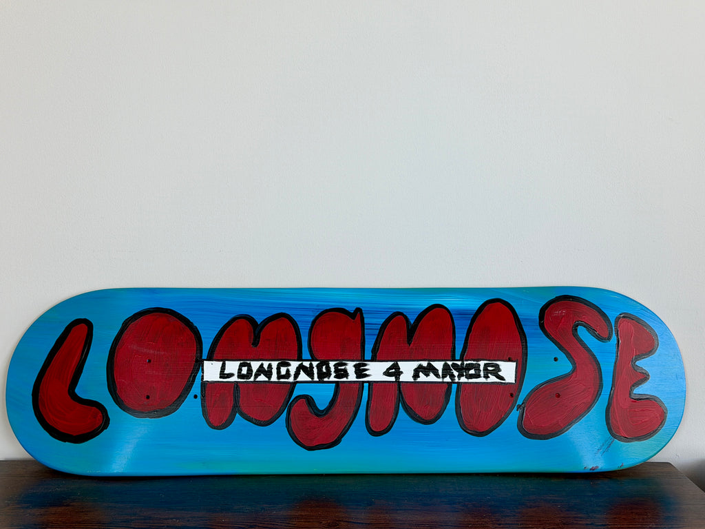 Longnose 4 Mayor Skateboard (Painting)