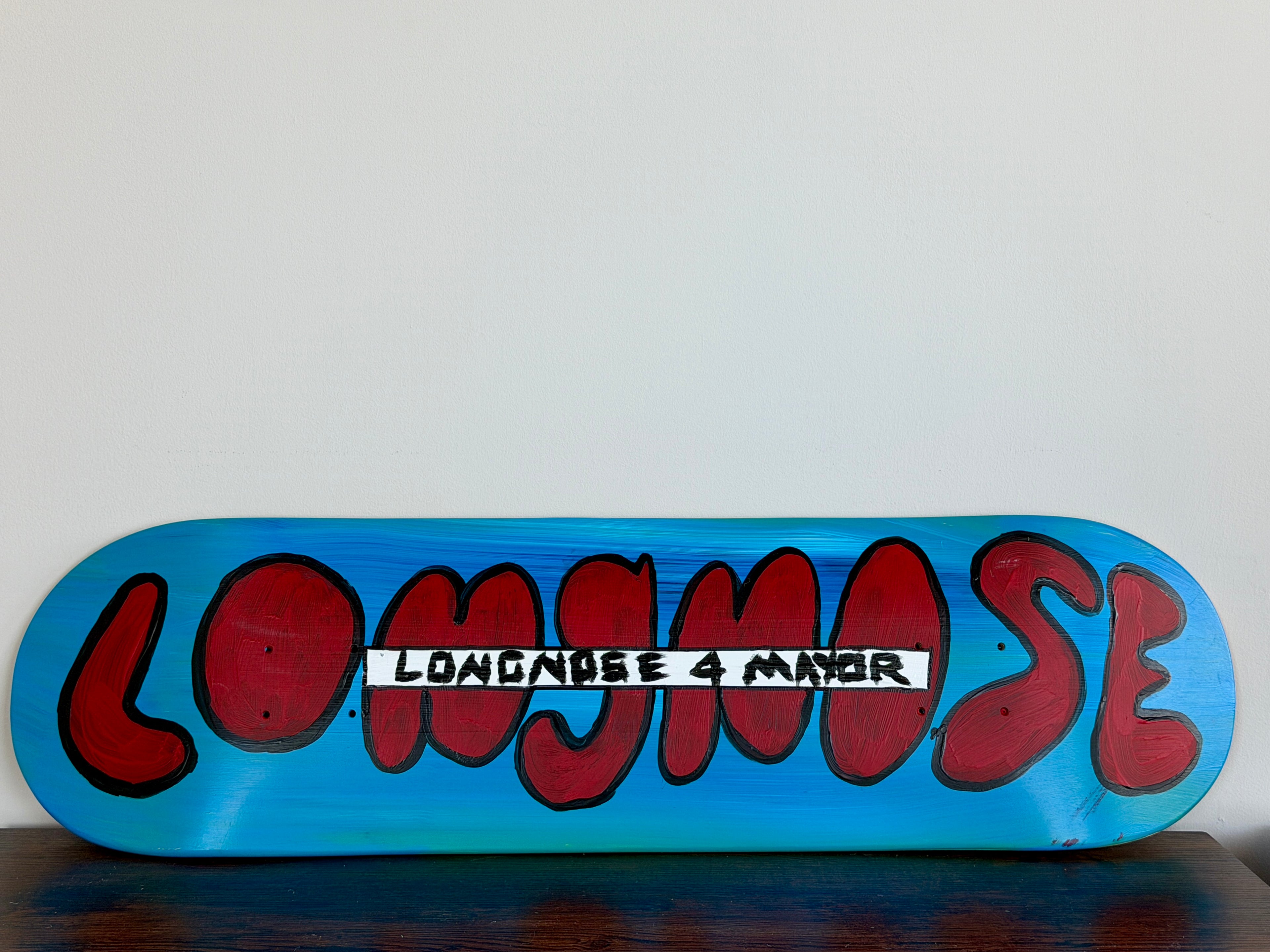 Longnose 4 Mayor Skateboard (Painting)
