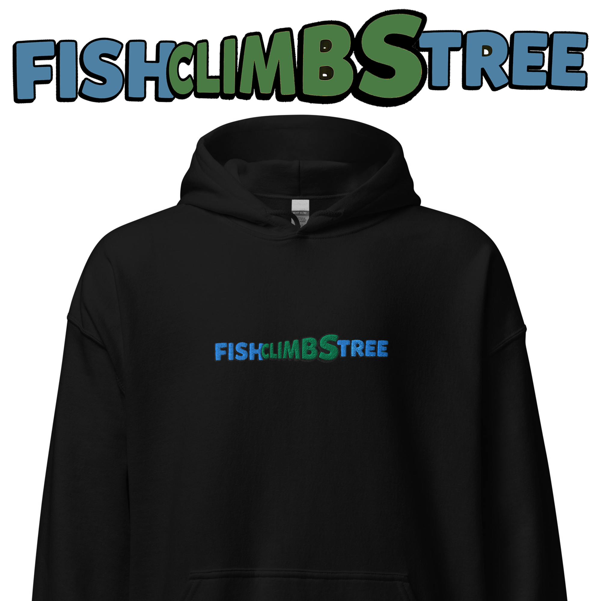 Fish Climbs Tree Hoodie
