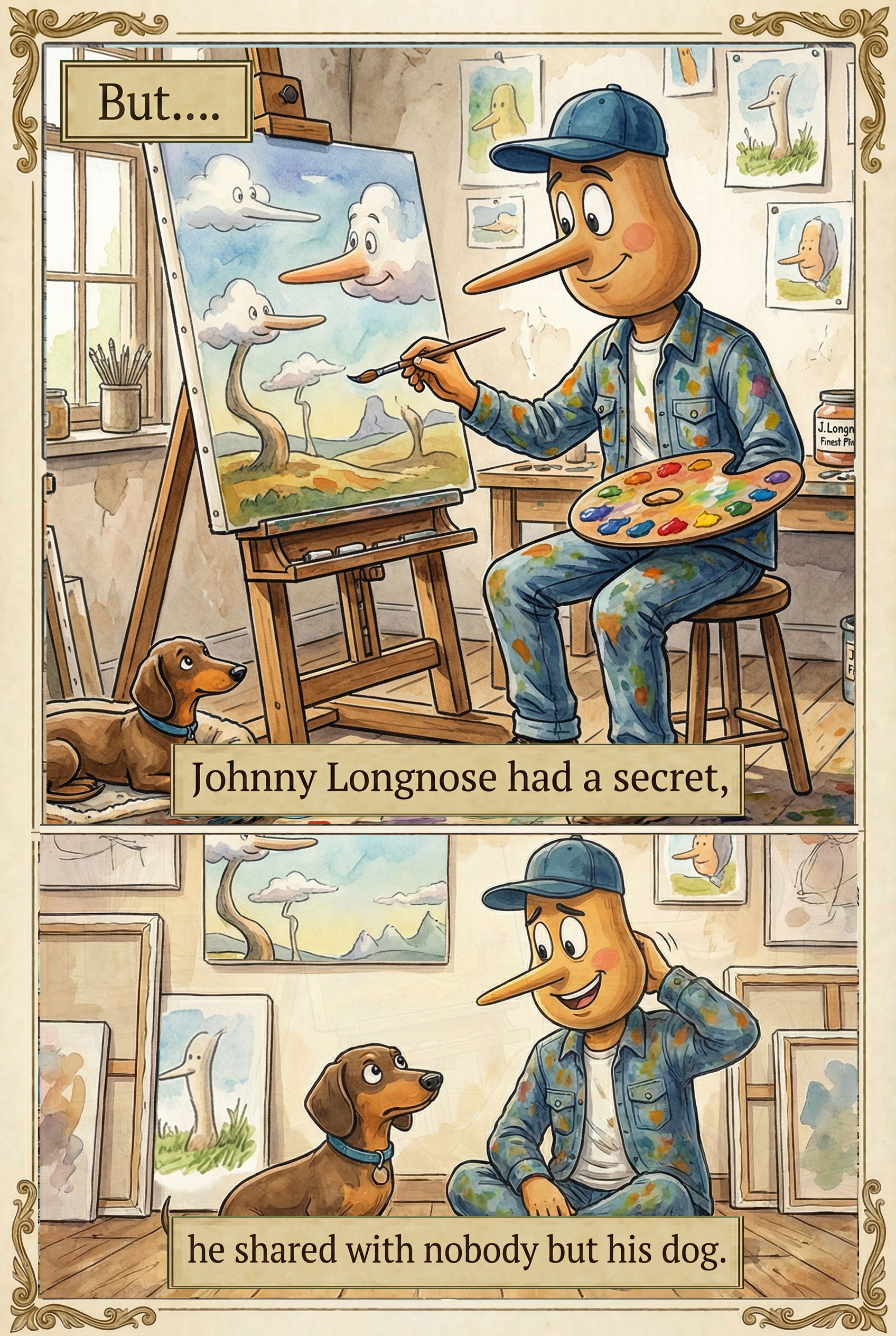 Longnose Comic Book