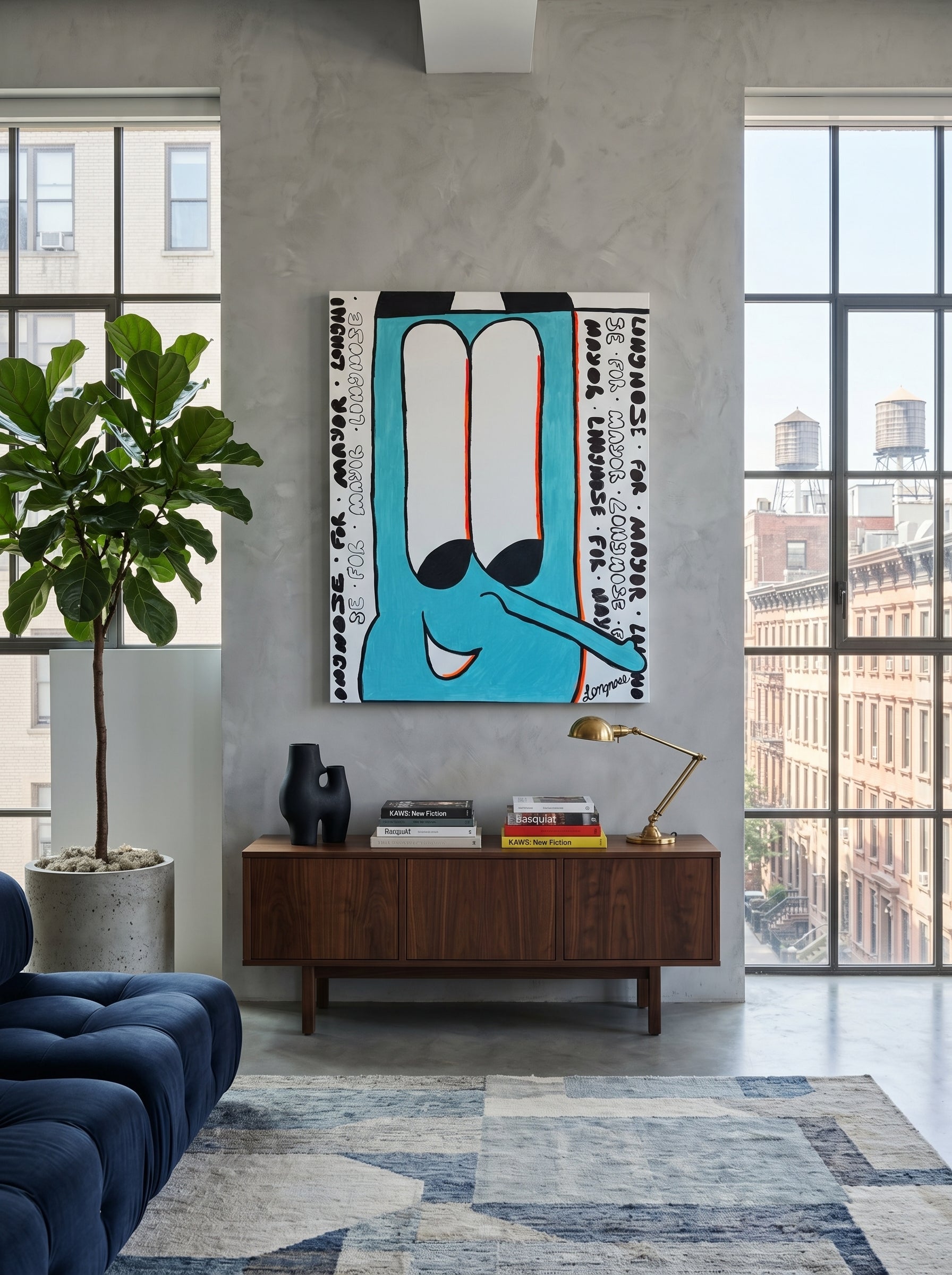 Smiley Longnose (36x48)