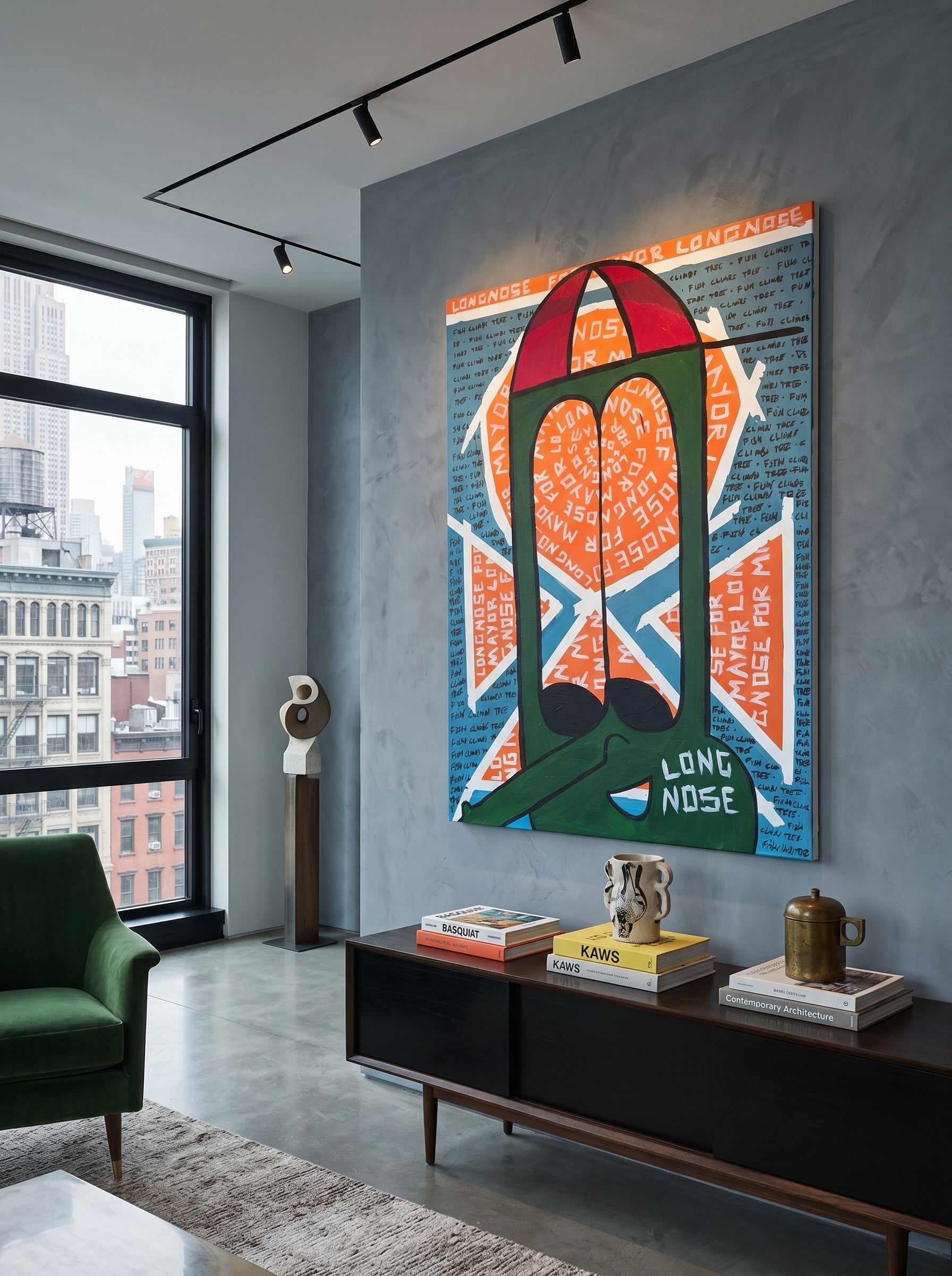 Forest Green Longnose (36x48)
