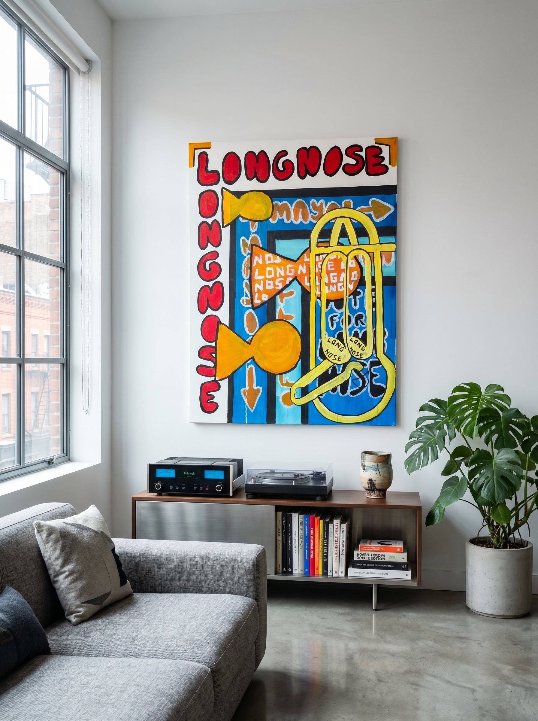 Longnose Climbs (36x48)