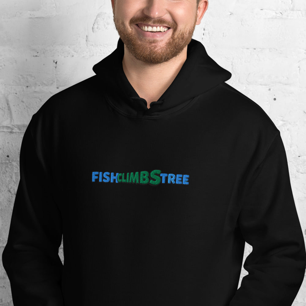 Fish Climbs Tree Hoodie