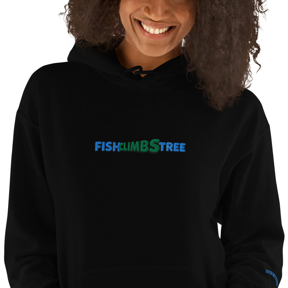 Fish Climbs Tree Hoodie